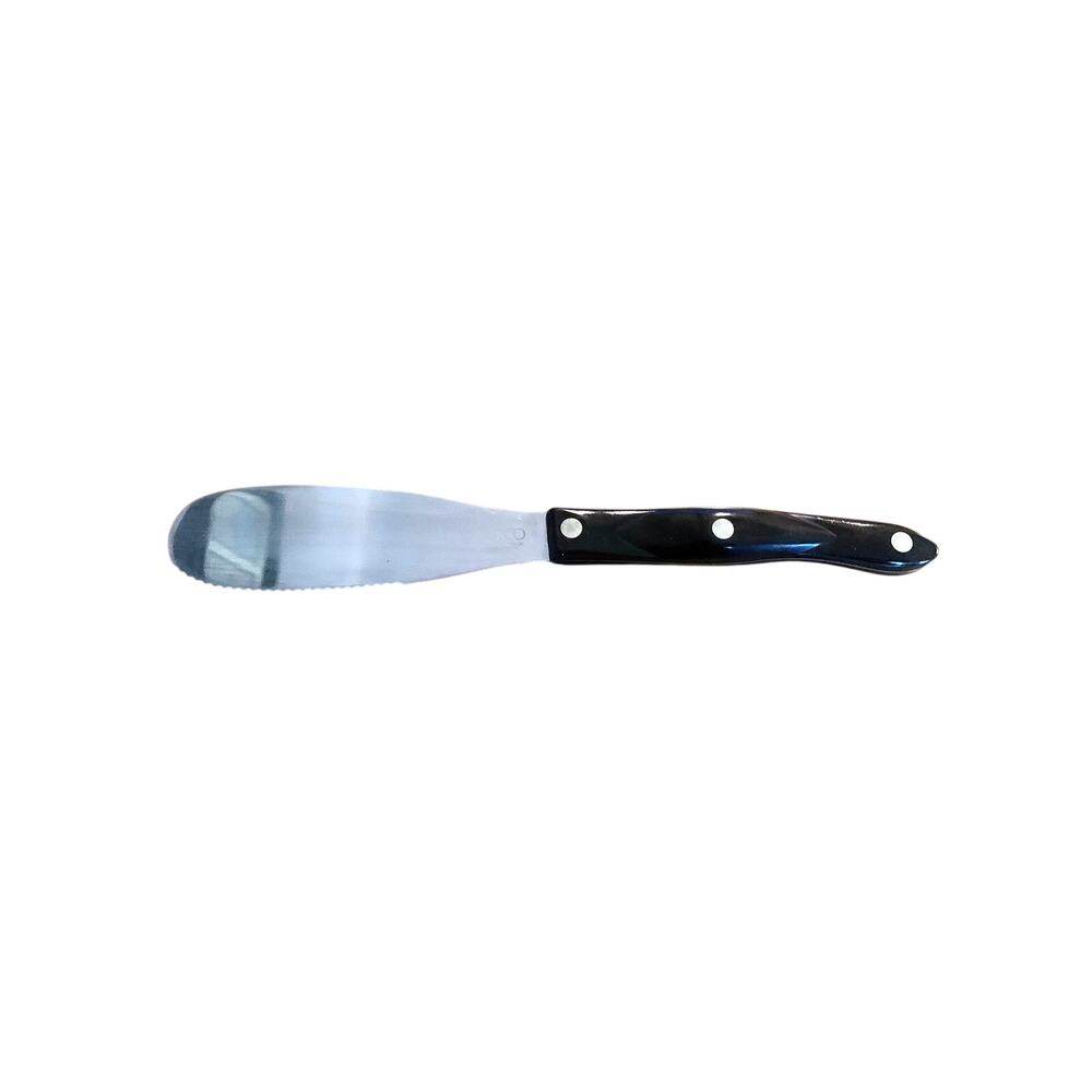 Cutco Spatula Spreader #1768C USA EUC Serrated Knife Dark Brown Handle Stainless